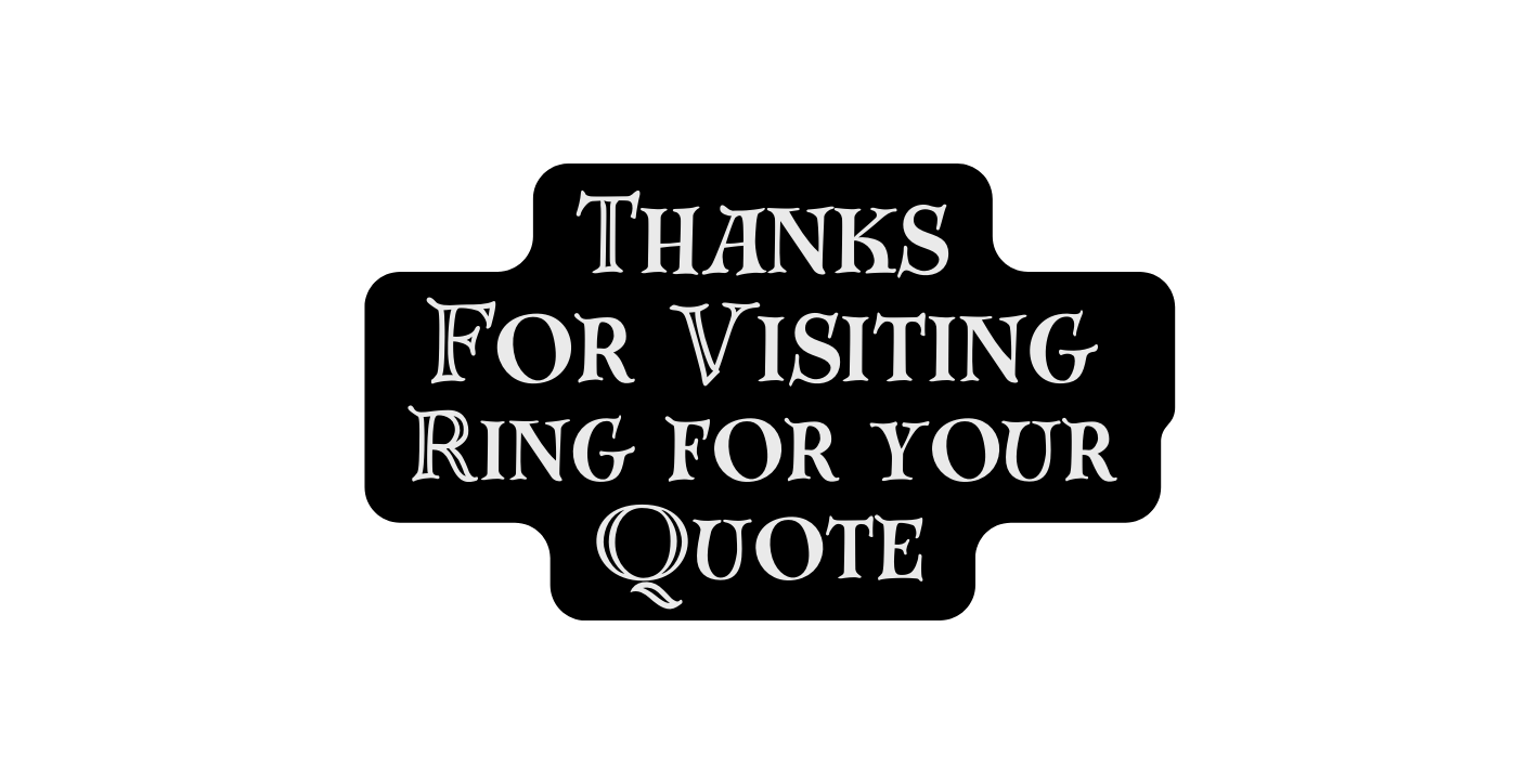 Thanks For Visiting Ring for your Quote