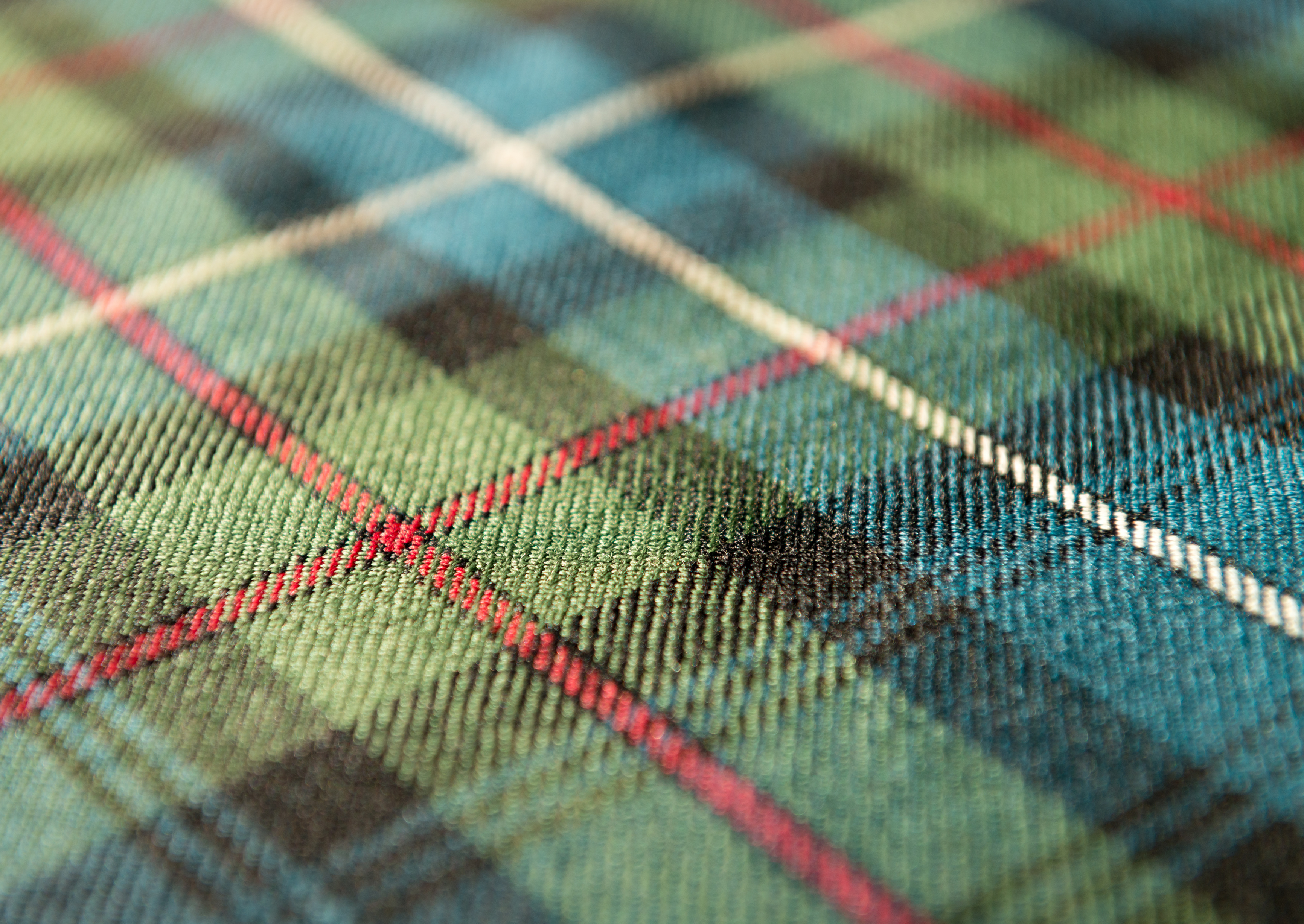 Scottish tartan pattern