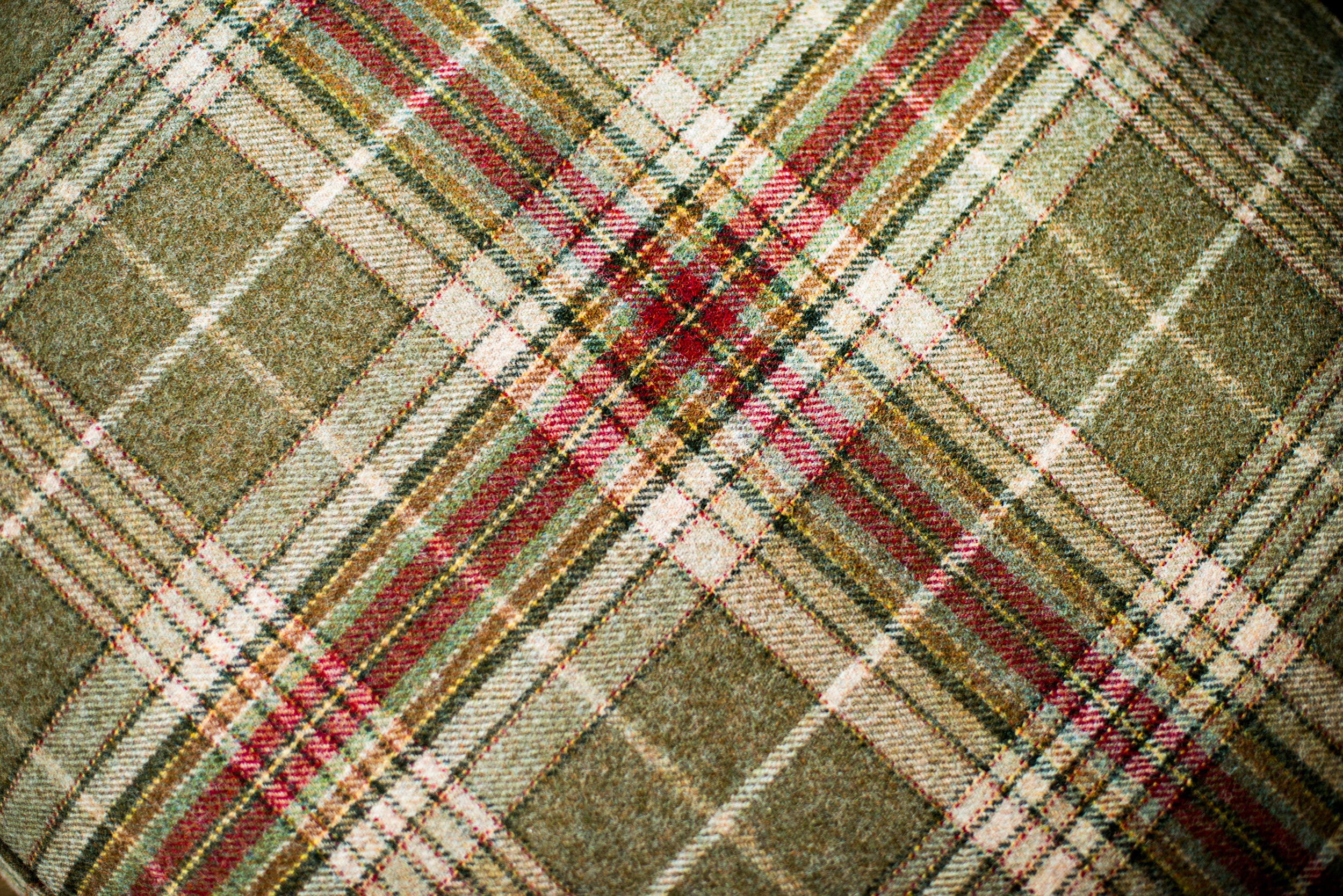 Tartan wool