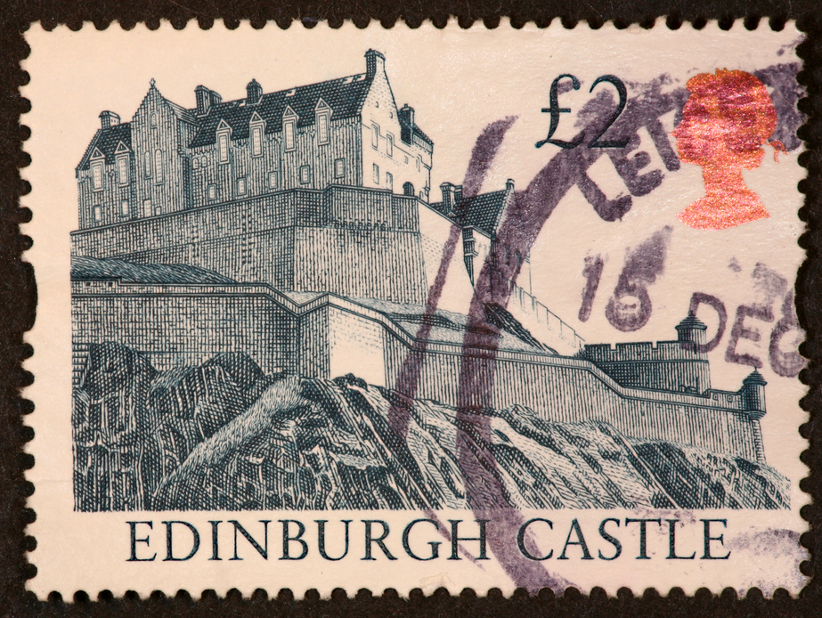 Edinburgh Castle stamp