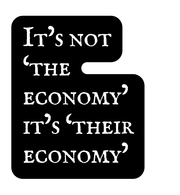 It s not the economy it s their economy