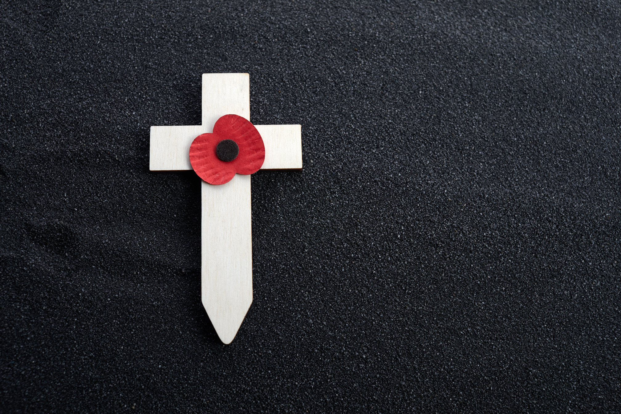 Poppy Flower on a Crucifix 