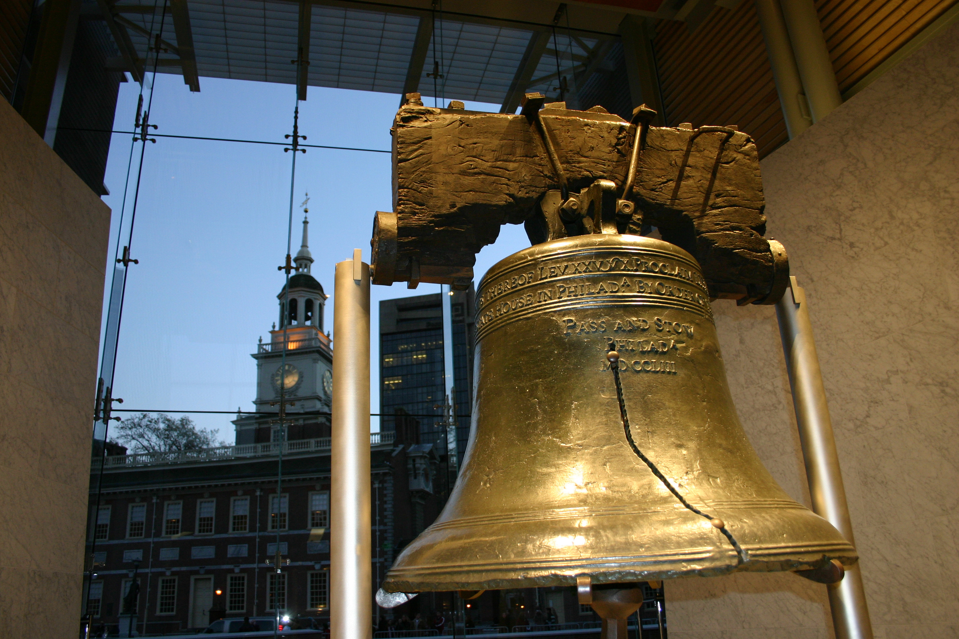 Liberty Bell Detail